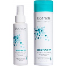 Biotrade Sebomax HR Комплект - Тоник и Шампоан против косопад, 75 + 200 ml -1