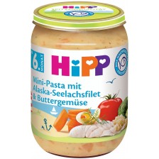 Био ястие Hipp - Филе от треска и зеленчуци, 190 g -1