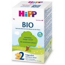 Органично преходно мляко Hipp - Organic 2, опаковка 600 g -1