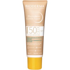 Bioderma Photoderm Слънцезащитен крем Cover Touch, светъл, SPF50+, 40 g -1