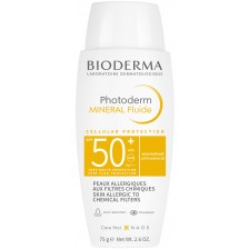 Bioderma Photoderm Слънцезащитен минерален флуид Mineral, SPF 50+, 75 g