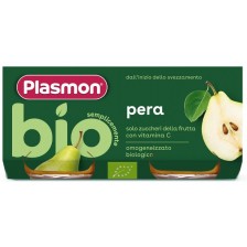 Био пюре Plasmon - Круша, 6 м+, 2 х 80 g  -1