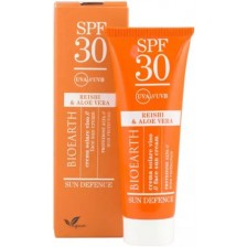 Bioearth Слънцезащитен крем за лице, SPF 30+, 50 ml -1