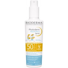 Bioderma Photoderm Слънцезащитен спрей Pediatrics, SPF50+, 200 ml