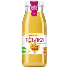 Био сок Frumbaya - Жълта ябълка, 250 ml