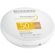 Bioderma Photoderm Минерална пудра, златист цвят, SPF 50+, 10 g -1