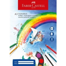 Блок Faber-Castell - А3, 20 листа -1