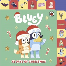 Bluey: 12 Days of Christmas (Tabbed Board Book) -1