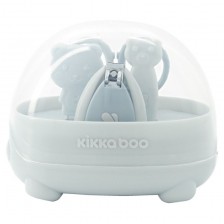 Комплект бебешка ножичка и нокторезачка KikkaBoo Bear - Син -1