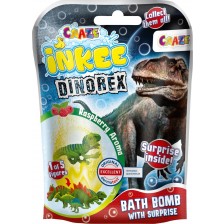 Бомбичка за баня Craze Inkee - С изненада динозавър -1