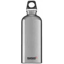 Бутилка за вода Sigg Traveller – сребриста, 0.6 L -1