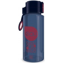 Бутилка за вода Ars Una - Тъмносиня, 650 ml -1