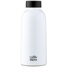 Бутилка за вода Mama Wata - 470 ml, Бяла