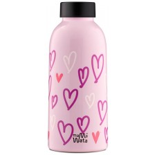 Бутилка за вода Mama Wata - 470 ml, сърца