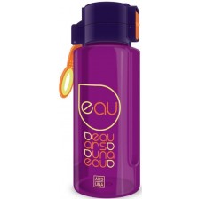 Бутилка за вода Ars Una - Виолетова, 650 ml