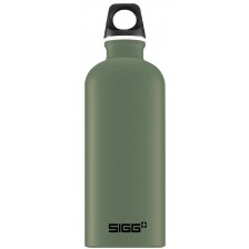 Бутилка за вода Sigg Traveller – Leaf green, зелена, 0.6 L -1