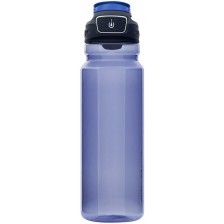 Бутилка за вода Contigo - Free Flow, Autoseal, 1 L, Blue Corn