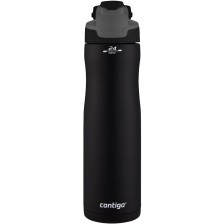 Бутилка за вода Contigo Chill - Autoseal, Matte Black, 720 ml
