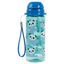 Бутилка за вода I-Total - Panda, 400 ml