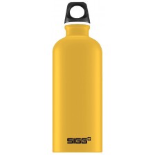 Бутилка за вода Sigg Traveller – Mustard touch, жълта, 0.6 L -1