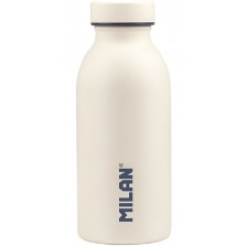 Бутилка за вода Milan 1918 - 354 ml, бяла -1