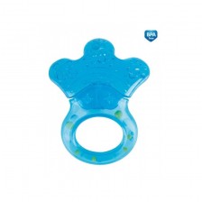 Бебешка водна чесалка с дрънкалка Canpol - Little paw, синя -1