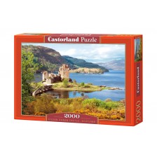 Пъзел Castorland от 2000 части - Замък в Шотландия -1