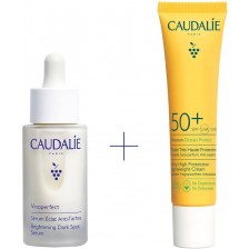 Caudalie Vinoperfect & Vinosun Protect Серум и Крем SPF50+, 30 + 40 ml (Лимитирано) -1