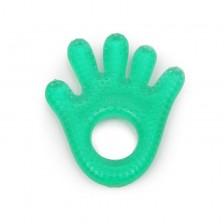 Чесалка за зъби Cangaroo - Ръка, зелена -1