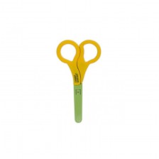 Ножичка Canpol - Жълта със зелен предпазител -1