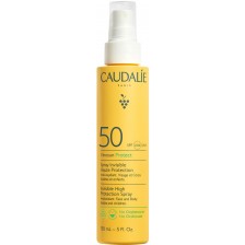 Caudalie Vinosun Protect Невидим слънцезащитен спрей за лице и тяло, SPF50, 150 ml