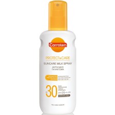 Carroten Protect & Care Слънцезащитно мляко-спрей, SPF30, 200 ml -1