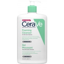 CeraVe Измиваща гел-пяна за лице и тяло, 1000 ml (Лимитирано)