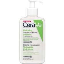 CeraVe Хидратираща измиваща крем пяна, 236 ml -1