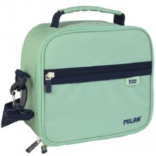 Чанта за храна Milan - с 3 кутии, зелена, 3.5 l -1