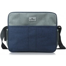 Чанта за количка Lorelli - Blue&Grey -1