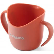 Чаша за самостоятелно пиене Babyono - Червена -1