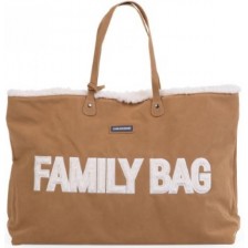 Чанта за принадлежности ChildHome - Family Bag, Suede-Look -1