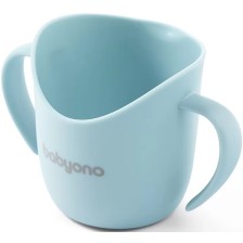 Чаша за самостоятелно пиене Babyono - Светлосиня