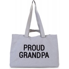 Чанта за принадлежности ChildHome - Proud Grandpa, сива -1