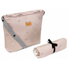 Чанта за път Baby Clic - Nuit Pink, с подложка за преповиване