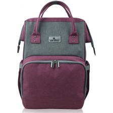 Чанта за количка Lorelli - Tina, Pink & Grey -1