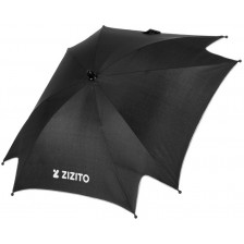 Универсален чадър за количка Zizito - черен -1