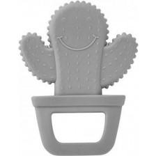 Чесалка за зъби BabyJem - Cactus, Grey -1