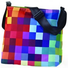 Чанта Cosatto - Pixelate, многоцветна -1