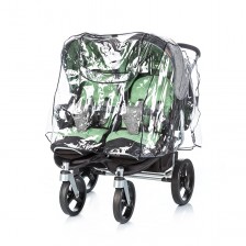 Chipolino Дъждобран за количка за близнаци -1
