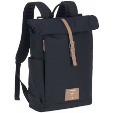 Чанта за бебешка количка с аксесоари Lassig - Rolltop, Night Blue