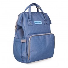 Чанта за бебешки принадлежности 2 в 1 KikkaBoo - Siena, светло синя
