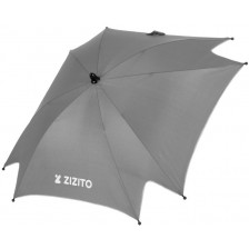 Чадър за количка Zizito, универсален, сив -1