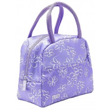 Чанта за храна YOLO - Лилаво цвете
